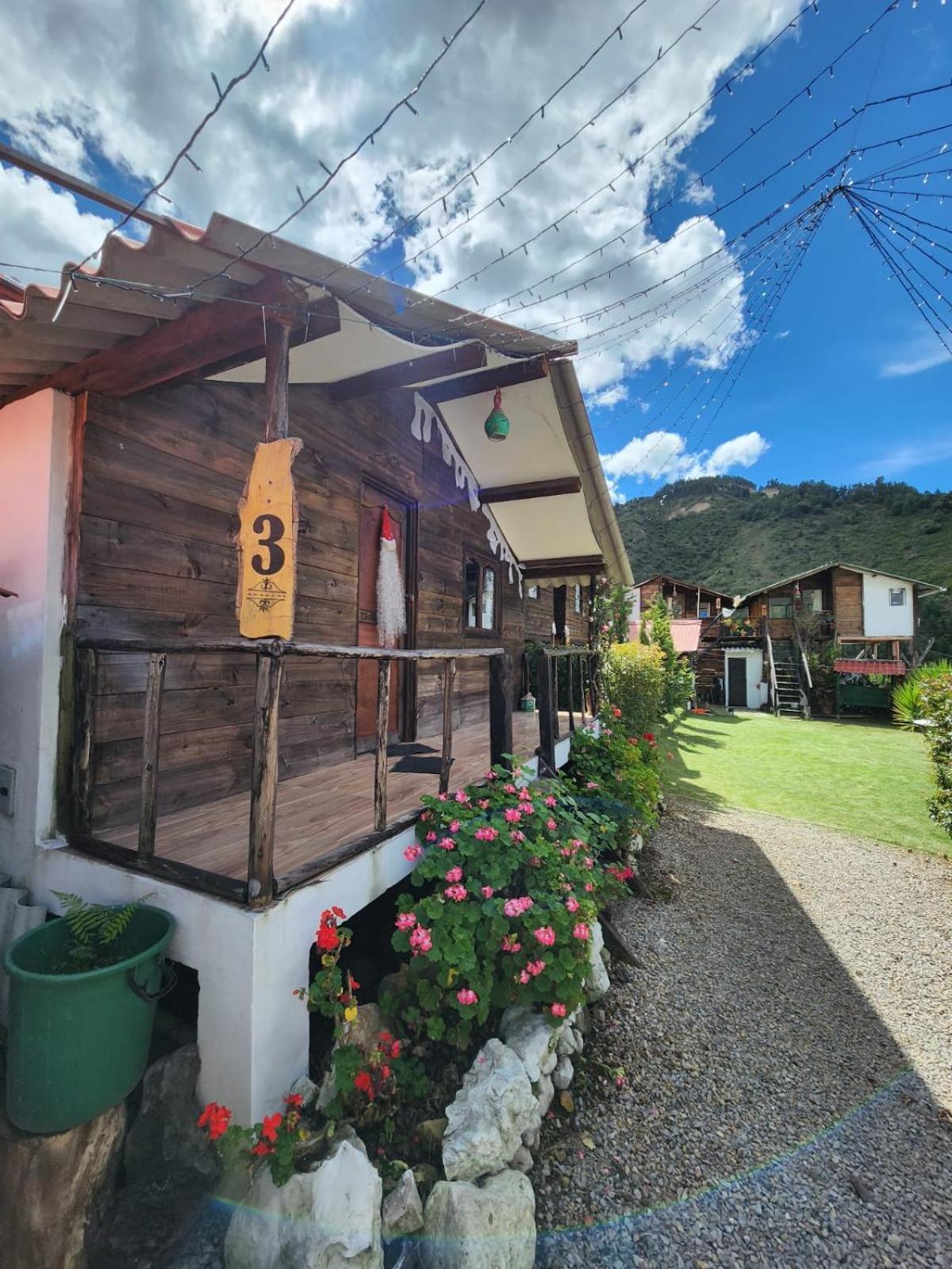 Hospedaje Las Cabanas Monguí Kültér fotó